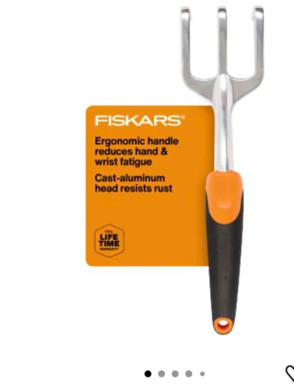 4 pack!! Fiskas Cultivator Garden tools, Brand new with tags